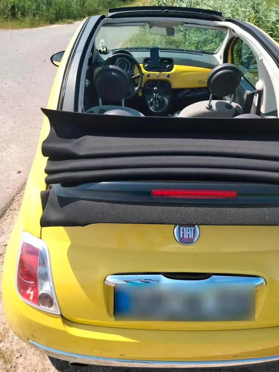 Gebraucht Fiat 500C 69 PS (50 kW) 2010 Gelb Cabrio