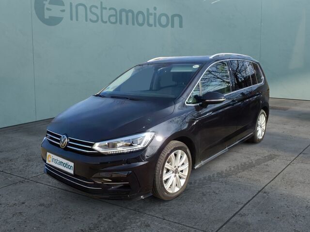 Gebraucht VW Touran Highline 150 PS (110 kW) 2024 Schwarz Van / Kleinbus