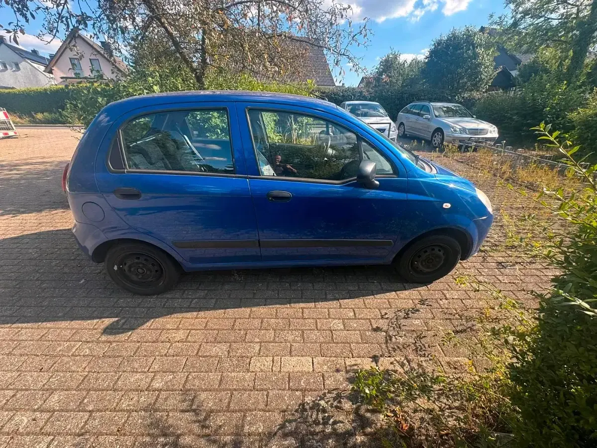 Gebraucht Chevrolet Matiz 51 PS (37 kW) 2008 Blau Kleinwagen