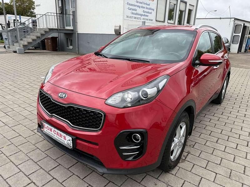 Rot Gebraucht 2017 Kia Sportage Vision SUV | 20.990 € - Bild 1/4