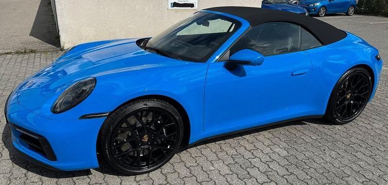 Blau Gebraucht 2022 Porsche 911 Carrera GTS Cabrio | 149.150 € (Guter Preis) - Bild 1/4