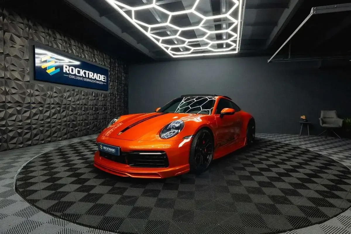 Gebraucht Porsche 911 Carrera 4S 450 PS (330 kW) 2020 Orange Coupé