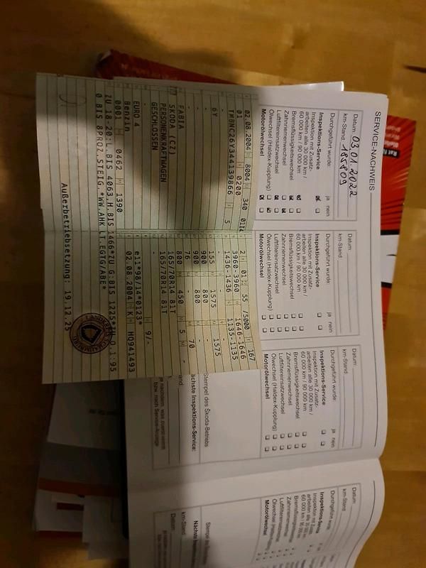 Schwarz Gebraucht 2004 Skoda Fabia Kleinwagen | 999 € (Fairer Preis) - Bild 1/2