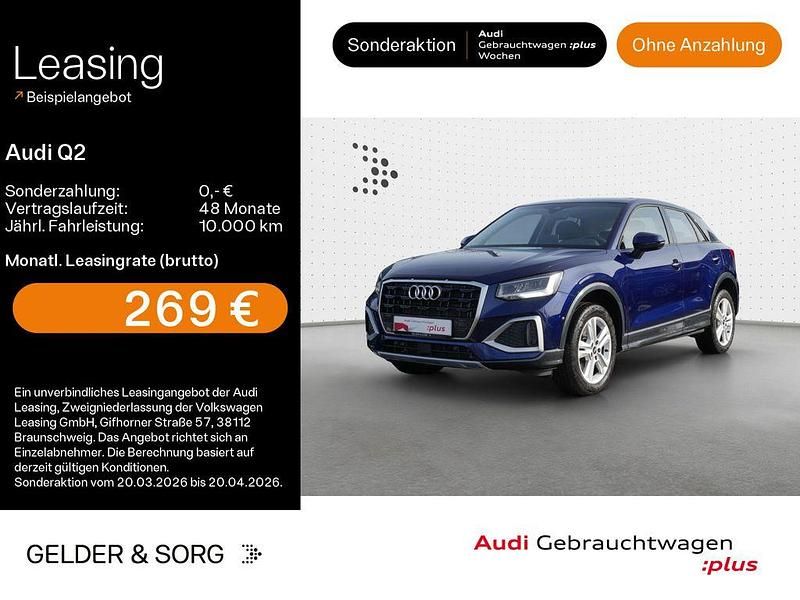 Gebraucht Audi Q2 Advanced 150 PS (110 kW) 2024 Navarrablau metallic SUV