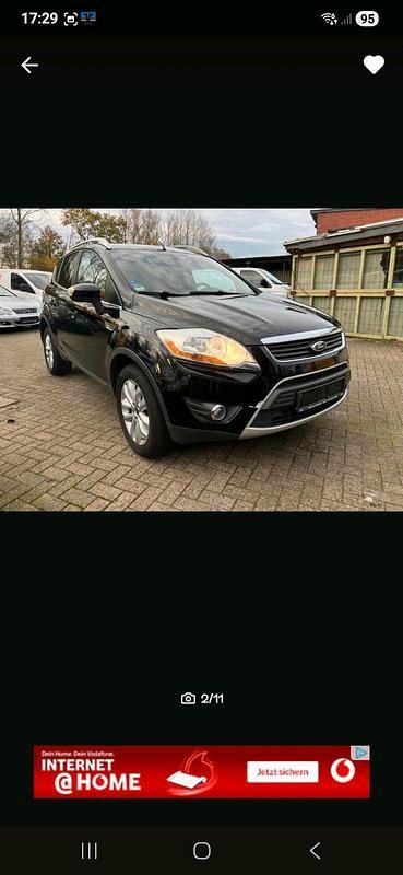 Gebraucht Ford Kuga Titanium 136 PS (100 kW) 2009 Schwarz SUV