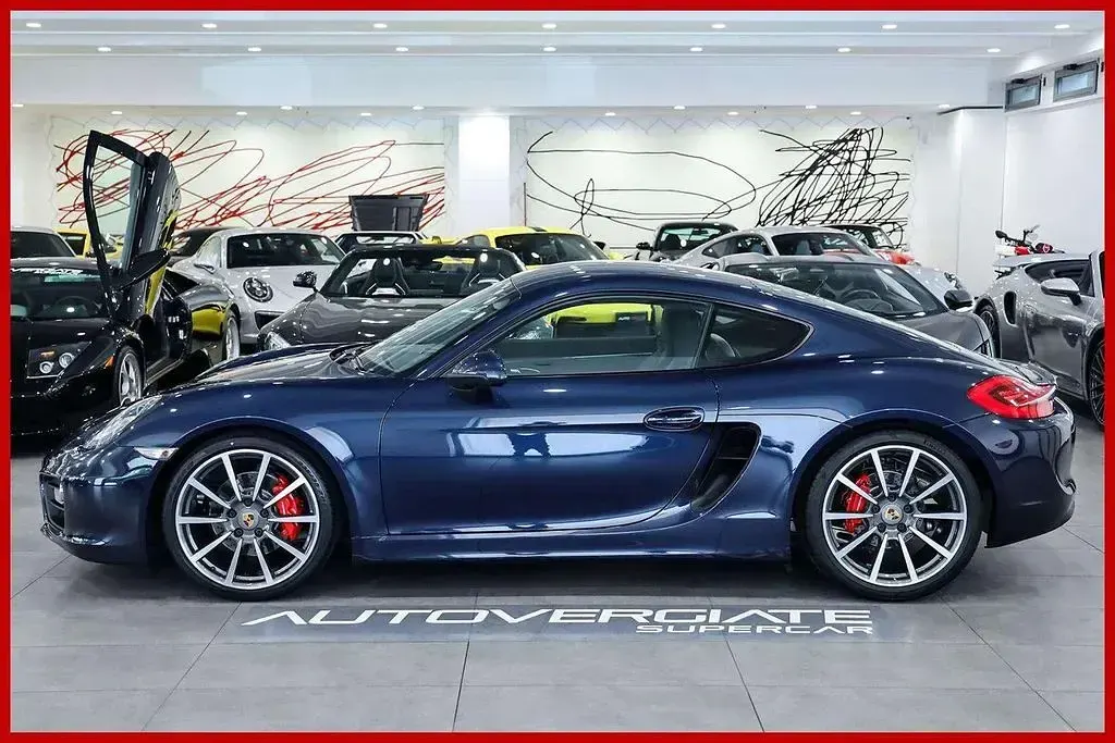 Gebraucht Porsche Cayman Chrono 325 PS (239 kW) 2013 Blau Coupé