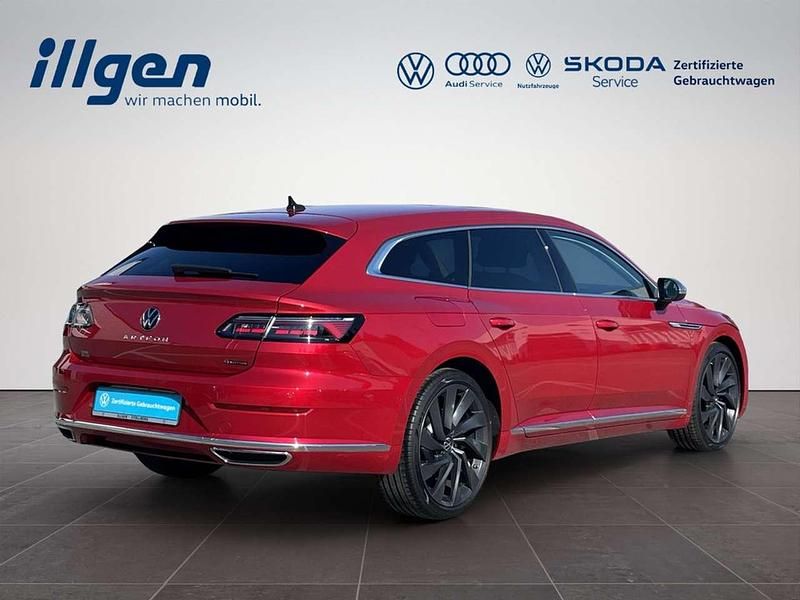 Gebraucht VW Arteon Elegance 200 PS (147 kW) 2021 Rot / kings red (metallic) Kombi