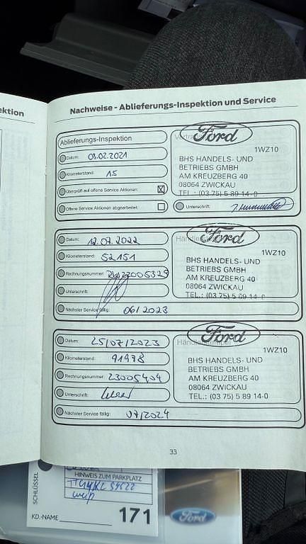 Gebraucht Ford Transit Custom Trend 131 PS (96 kW) 2020 Weiß Limousine