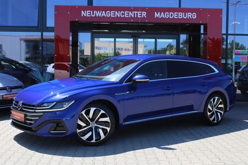 Lapiz blue metallic Gebraucht 2024 VW Arteon R-line Kombi | 39.998 € (Etwas zu teuer) - Bild 1/4