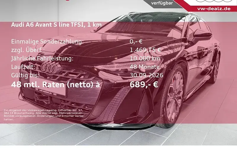 Gebraucht Audi A6 Advanced 367 PS (269 kW) 2026 Kombi