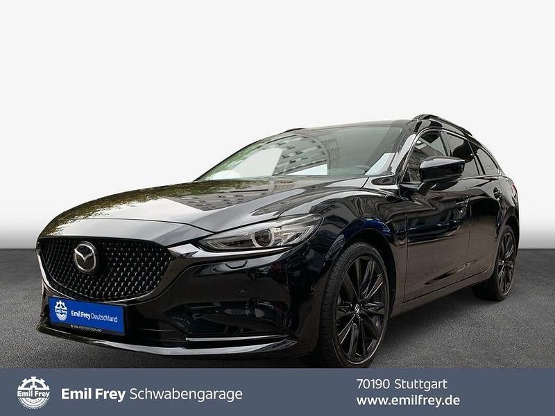 Schwarz Gebraucht 2023 Mazda 6 Homura-Line Kombi | 47.500 € - Bild 1/4