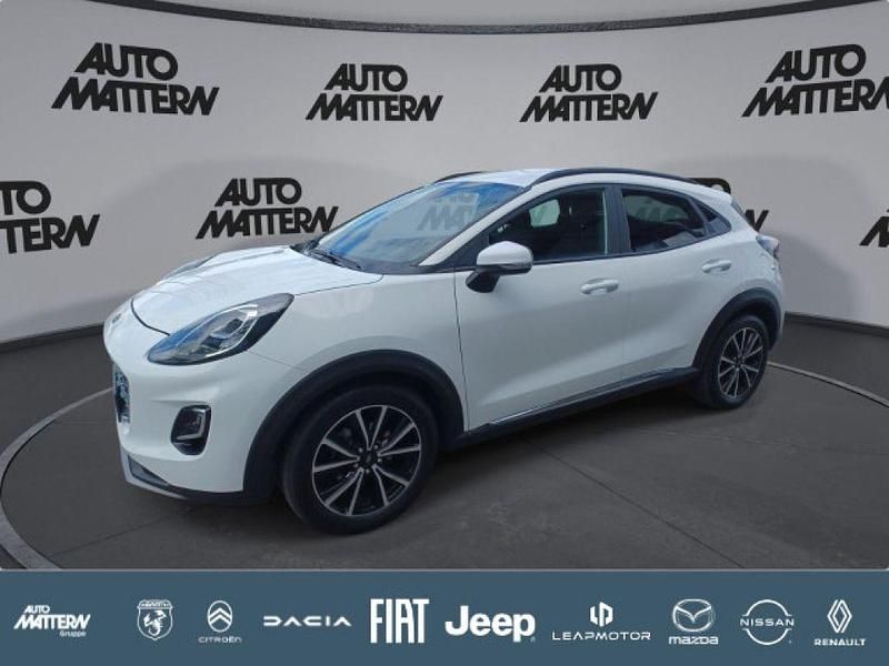 Frostweiß Gebraucht 2020 Ford Puma Titanium SUV | 16.980 € (Superpreis) - Bild 1/4
