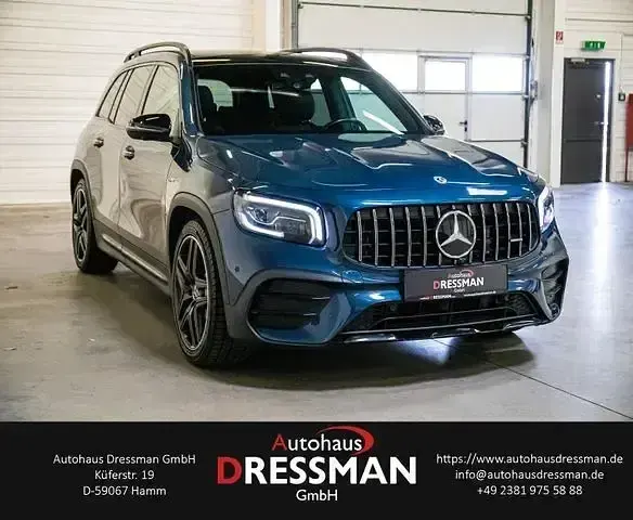 Gebraucht Mercedes GLB35 AMG 306 PS (225 kW) 2023 Denimblau  metalliclack SUV