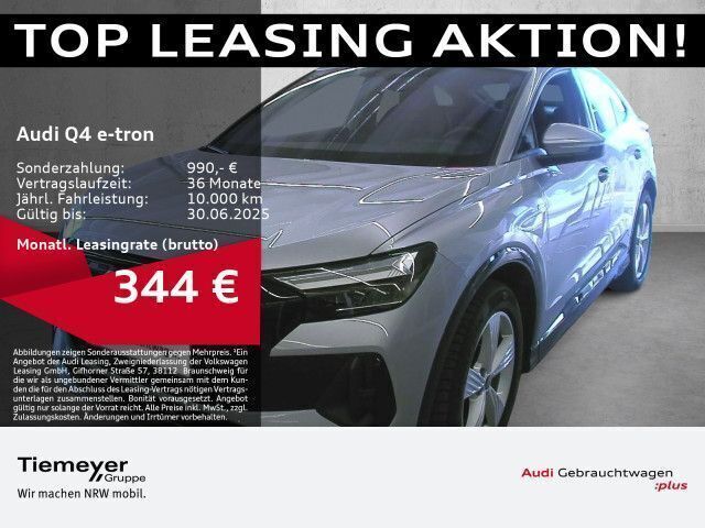 Silber Gebraucht 2024 Audi Q4 Sportback e-tron S-Line SUV | 41.690 € (Fairer Preis) - Bild 1/4