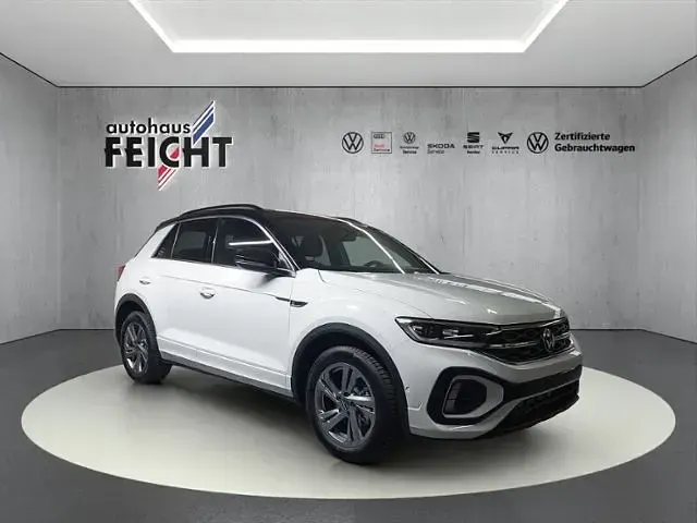 Gebraucht VW T-Roc R-line 150 PS (110 kW) 2025 Weiß SUV
