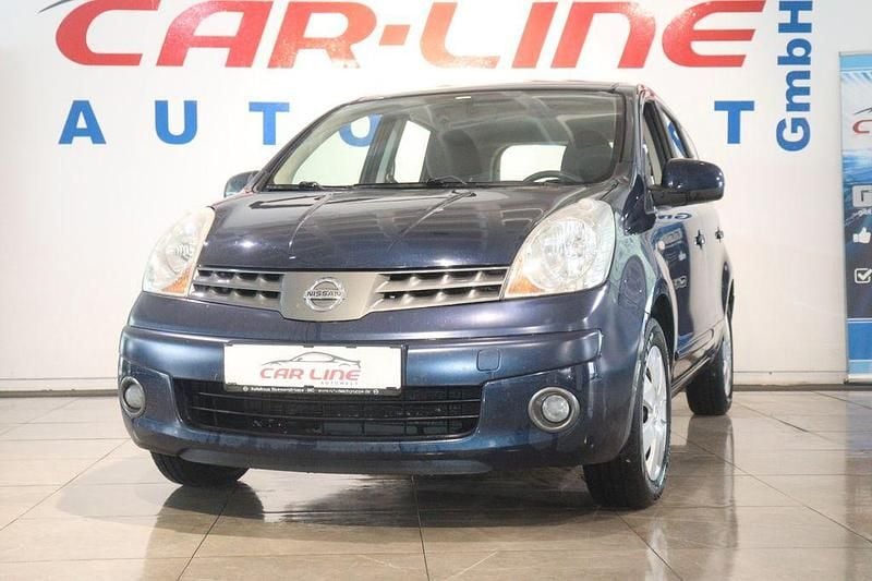 Blau Gebraucht 2008 Nissan Note Acenta Van / Kleinbus | 2.555 € (Fairer Preis) - Bild 1/4