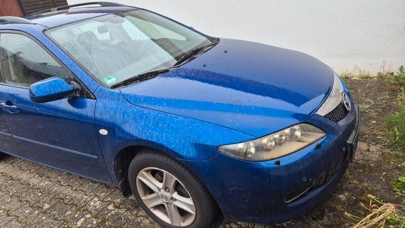 Blau Gebraucht 2006 Mazda 6 Limousine | 900 € (Guter Preis) - Bild 1/4