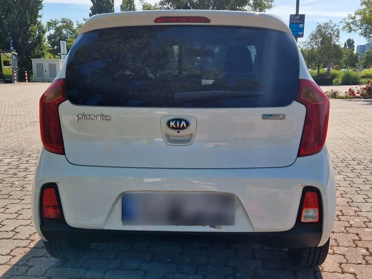 Gebraucht Kia Picanto 86 PS (63 kW) 2016 Weiß Kleinwagen