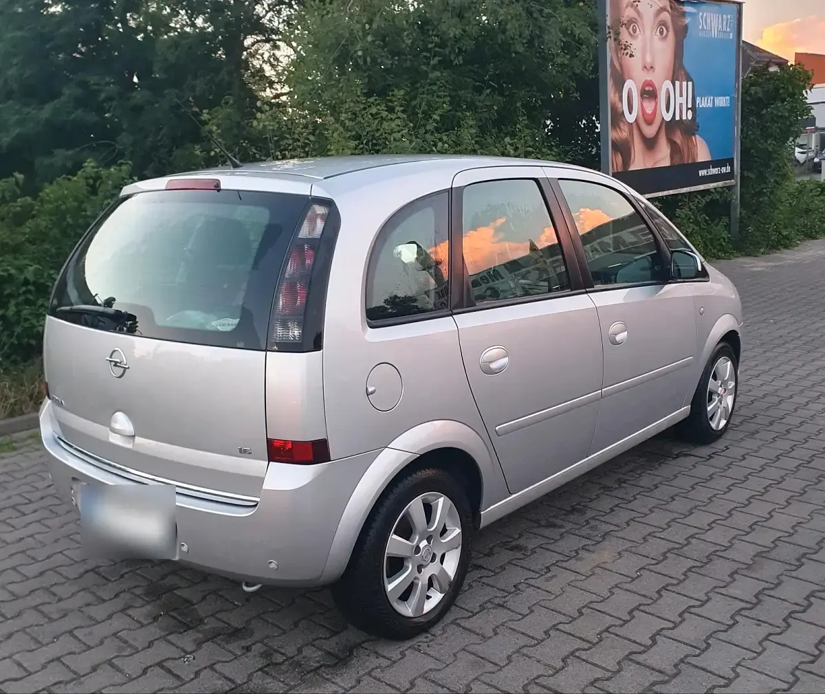 Gebraucht Opel Meriva 105 PS (77 kW) 2006 Grau Van / Kleinbus