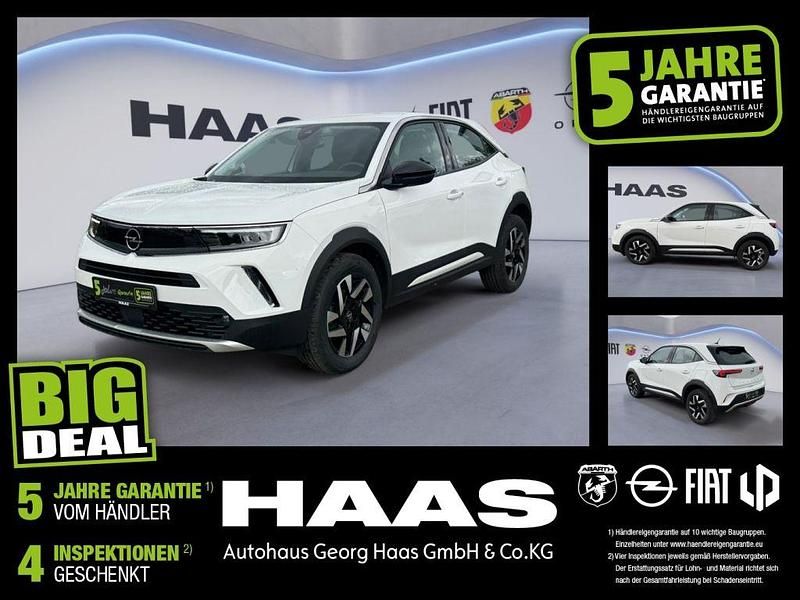 Jade weiss/arktis weiss (metallic) Gebraucht 2022 Opel Mokka Elegance SUV | 15.880 € (Fairer Preis) - Bild 1/4