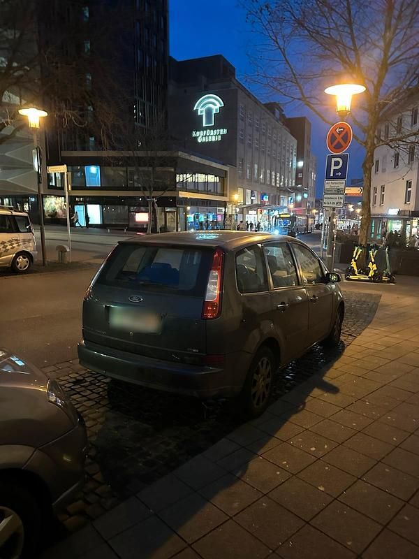 Gebraucht Ford C-MAX 109 PS (80 kW) 2006 Blau Van / Kleinbus