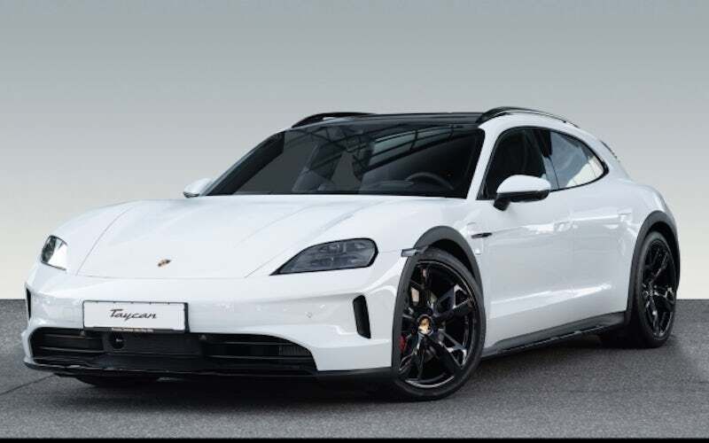 Weiss Gebraucht 2024 Porsche Taycan Cross Turismo Limousine | 120.900 € - Bild 1/4