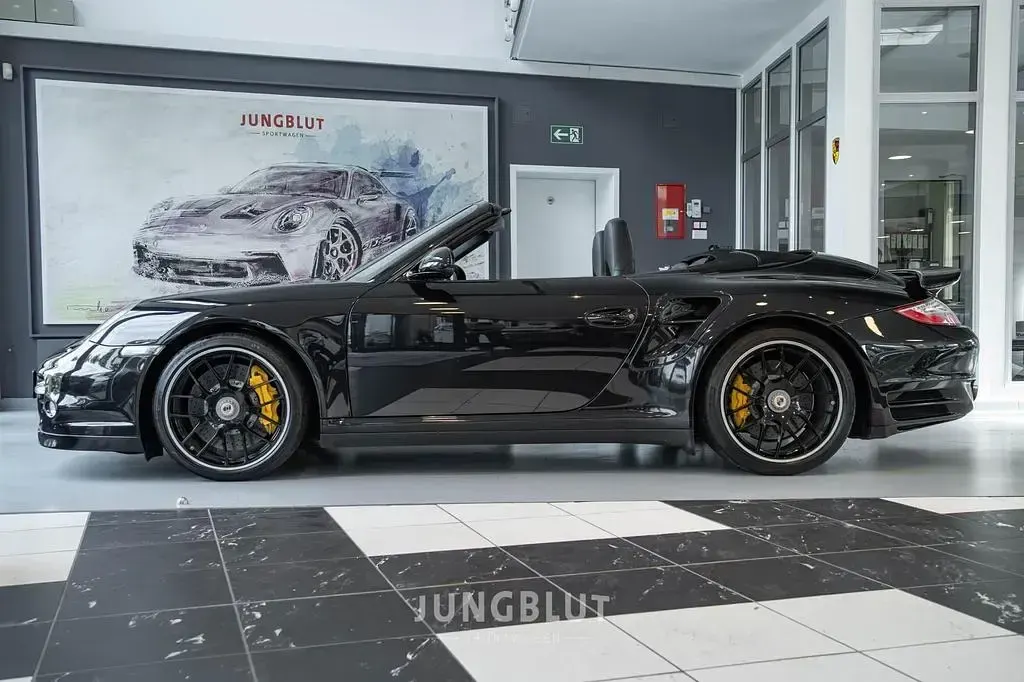 Gebraucht Porsche 911 Turbo S Cabriolet 530 PS (389 kW) 2012 Basaltschwarz Cabrio