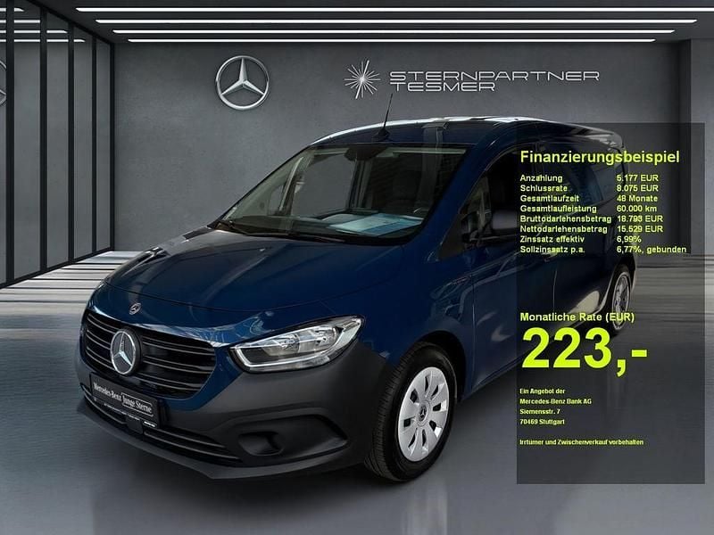 Blau Gebraucht 2024 Mercedes eCitan Van / Kleinbus | 20.696 € (Superpreis) - Bild 1/4
