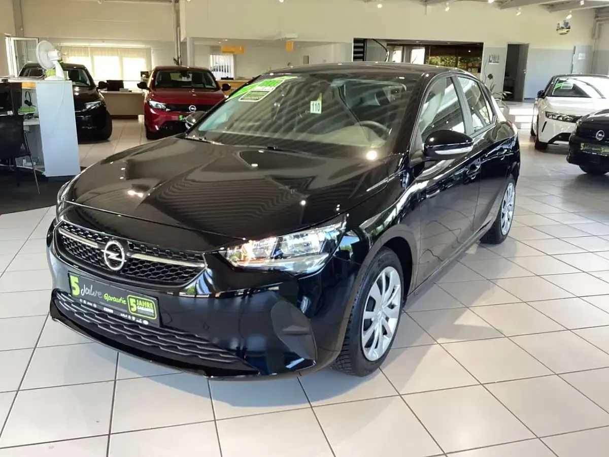 Gebraucht Opel Corsa Edition 75 PS (55 kW) 2023 Schwarz Kleinwagen