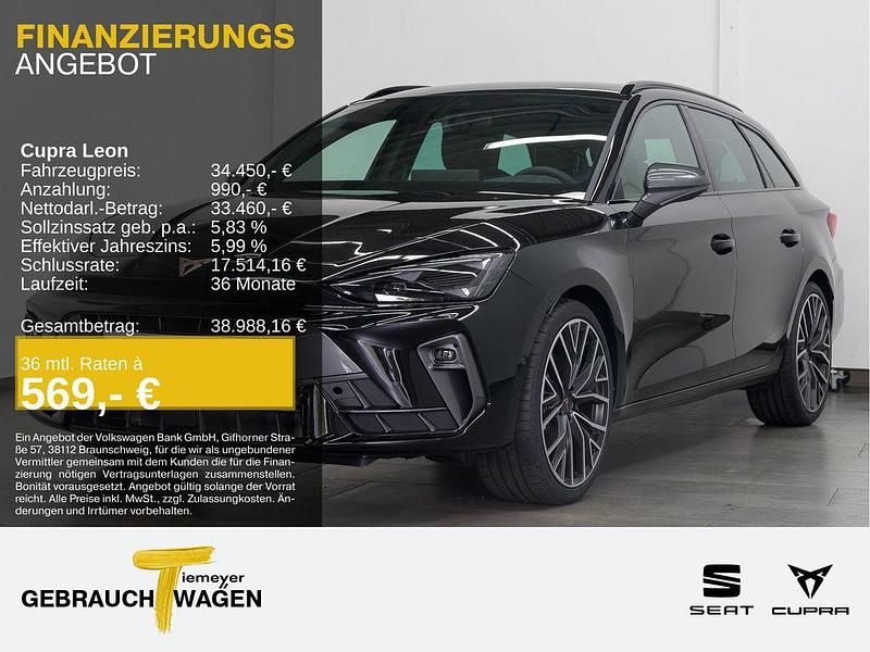 Schwarz Neu 2025 Cupra Leon Kombi | 34.450 € (Fairer Preis) - Bild 1/4