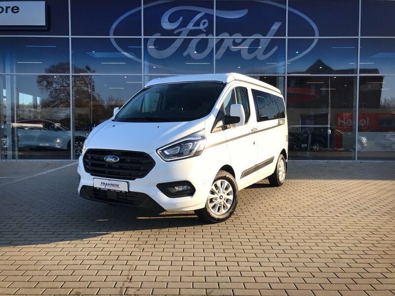 Frostweiß (weiss) Gebraucht 2023 Ford Transit Custom Nugget Van / Kleinbus | 55.985 € (Teuer) - Bild 1/4