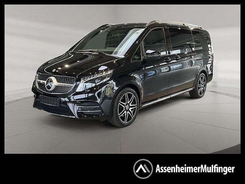 Obsidianschwarz metallic Gebraucht 2024 Mercedes V300 Van / Kleinbus | 79.970 € - Bild 1/4