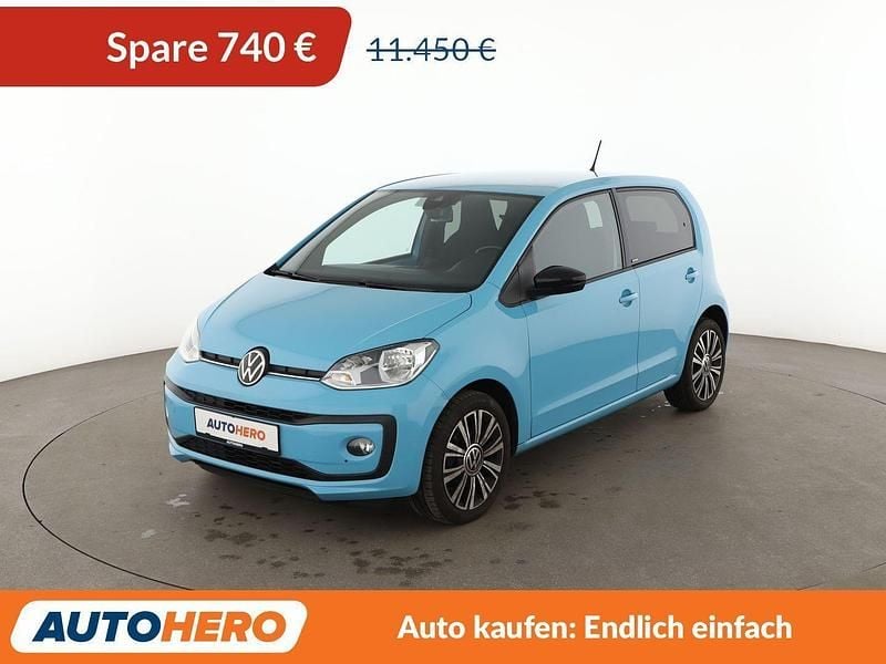 Blau Gebraucht 2020 VW up! United Kleinwagen | 10.710 € (Fairer Preis) - Bild 1/3