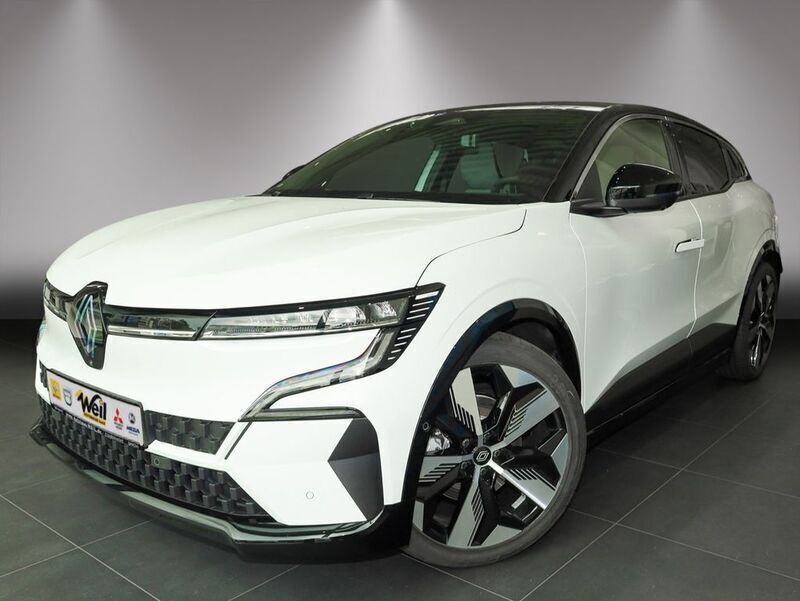 Gebraucht Renault Megane E-Tech 160 kW (218 PS) 2024 Schwarz (arktisweiß, black pearlschwarz metalli) Kleinwagen