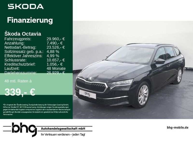 Schwarz Gebraucht 2024 Skoda Octavia Selection Kombi | 30.930 € (Fairer Preis) - Bild 1/4