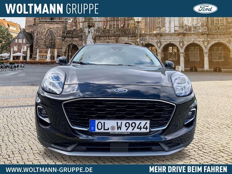 Gebraucht Ford Puma Titanium 125 PS (91 kW) 2023 Obsidianschwarz metallic Coupé