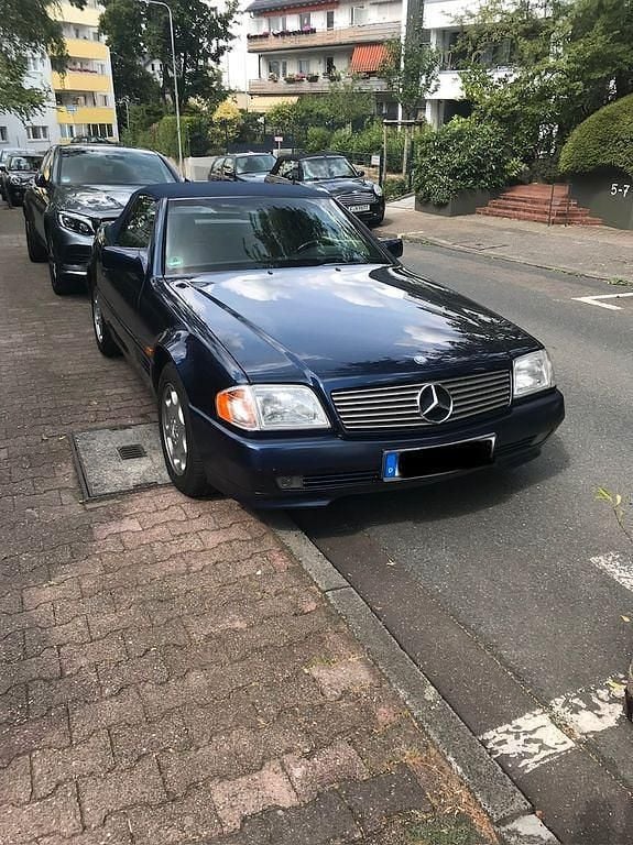 Gebraucht Mercedes SL280 193 PS (141 kW) 1995 Blau Cabrio