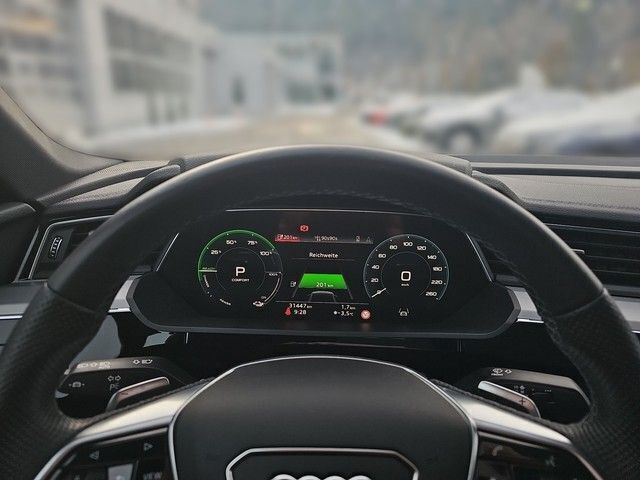 Gebraucht Audi e-tron Sportback S-Line 300 kW (408 PS) 2022 Blau SUV