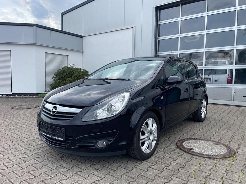 Schwarz Gebraucht 2010 Opel Corsa Innovation Limousine | 3.990 € (Teuer) - Bild 1/4