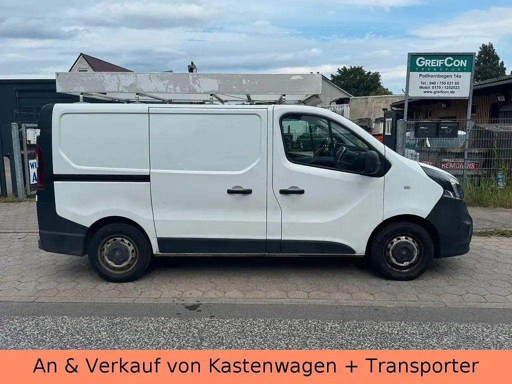 Gebraucht Opel Vivaro 116 PS (85 kW) 2015 Weiß Van / Kleinbus