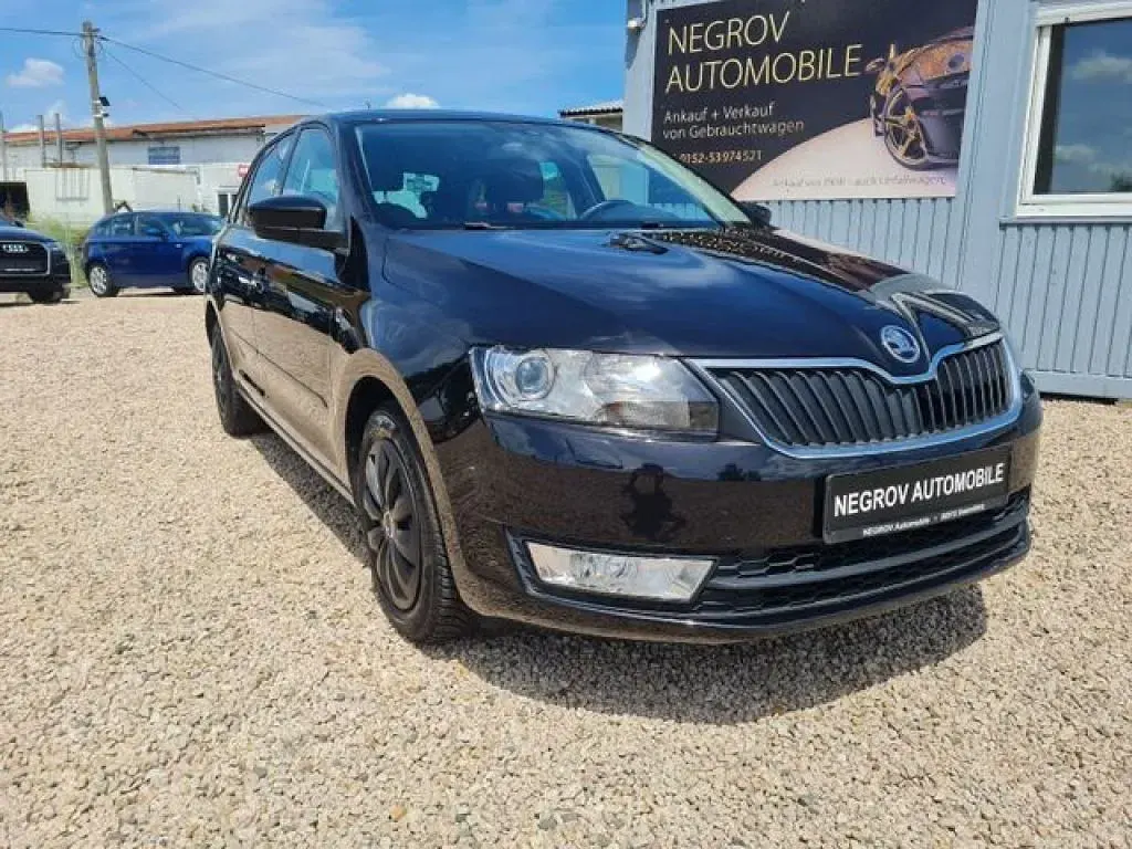 Gebraucht Skoda Rapid Drive 86 PS (63 kW) 2014 Cerna magic/black magic Limousine
