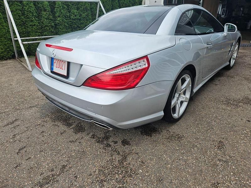 Gebraucht Mercedes SL500 435 PS (319 kW) 2013 Silber Cabrio