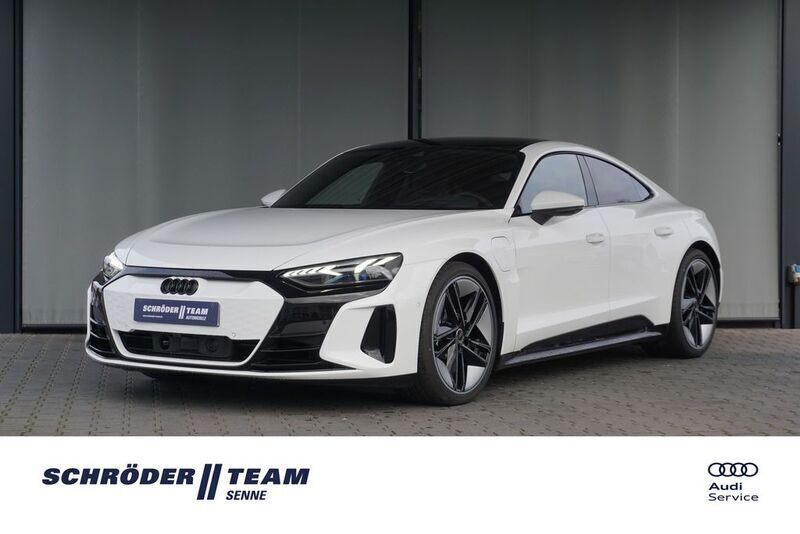 Ibisweiß Gebraucht 2023 Audi e-tron GT quattro Ambiente Limousine | 70.790 € (Etwas zu teuer) - Bild 1/4