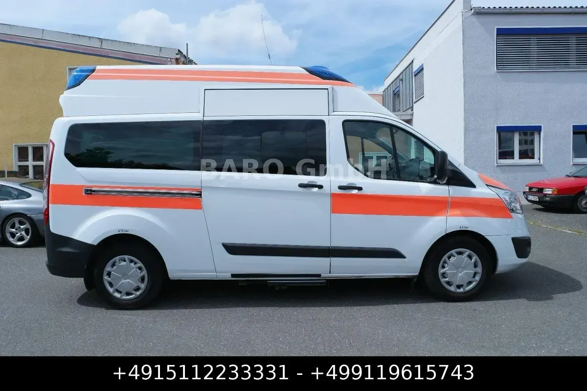 Gebraucht Ford Transit Custom 125 PS (91 kW) 2015 Weiß Van