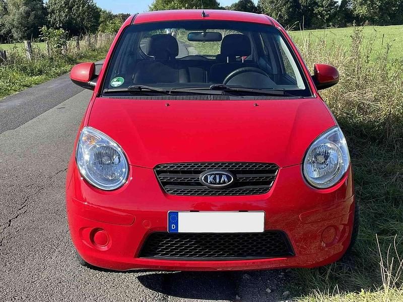 Rot Gebraucht 2009 Kia Picanto Spirit Kleinwagen | 2.999 € (Fairer Preis) - Bild 1/4