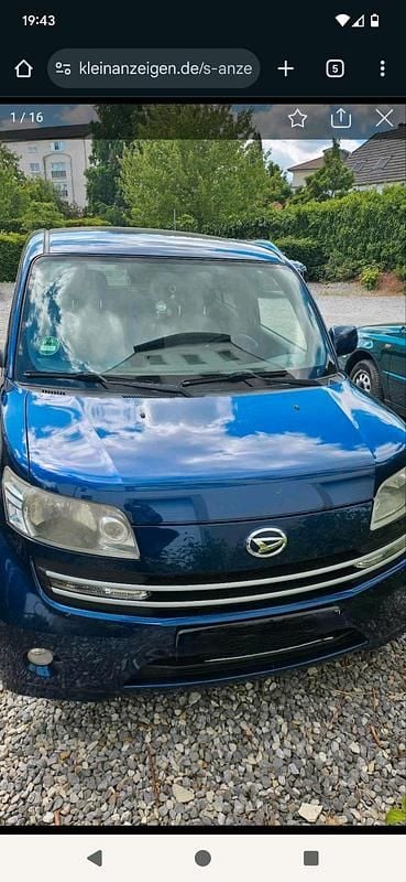 Blau Gebraucht 2009 Daihatsu Materia Van / Kleinbus | 2.450 € (Guter Preis) - Bild 1/4