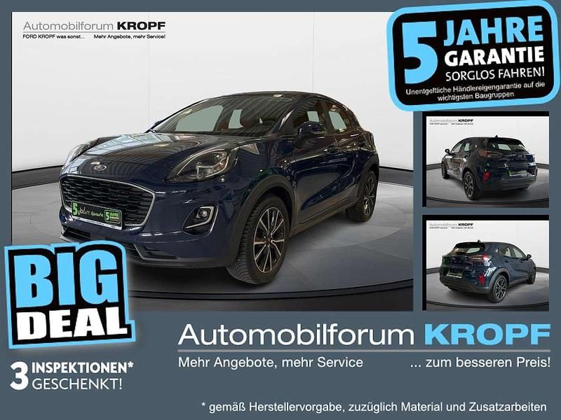 Gebraucht Ford Puma Cool & Connect 95 PS (69 kW) 2021 Blazerblau SUV