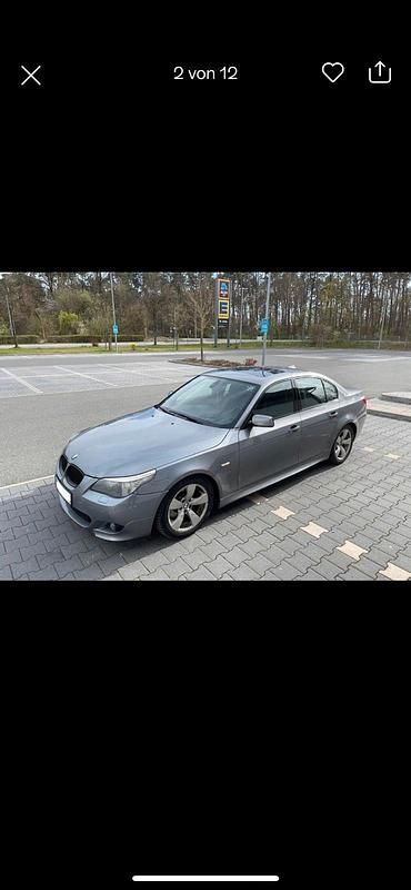 Grau Gebraucht 2008 BMW 530 M Sport Limousine | 9.000 € (Fairer Preis) - Bild 1/4
