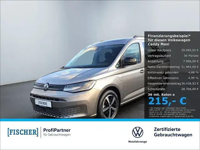 Używany VW Caddy Maxi California 122 KM (89 kW) 2024 Minivan