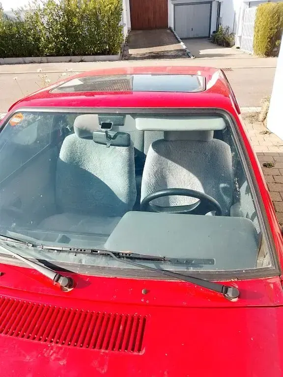Gebraucht Ford Escort 73 PS (53 kW) 1987 Rot Kleinwagen